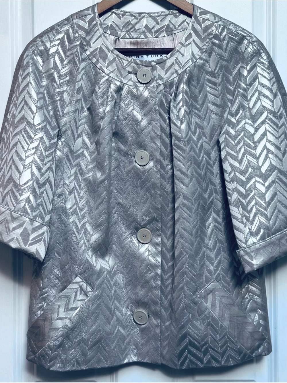 Trina Turk Luxury Crop Jacket - size 8